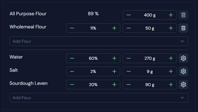Hydration Calculator Preview